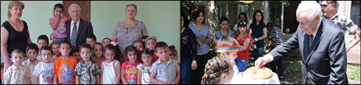 بنفع انجمن دوستداران کودکان بی خانمان، بی بضاعت، ناقص العضو جمهوری ارمنستان Telethon پانزدهمین